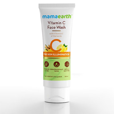 Vitamin C Face Wash with Turmeric for Skin Illumination 100 ml