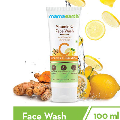 Vitamin C Face Wash with Turmeric for Skin Illumination 100 ml