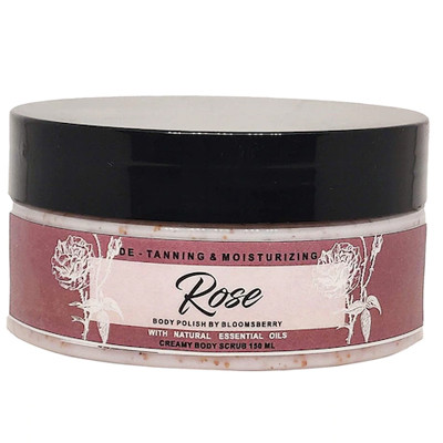 Rose Body Polish Creamy Body Scrub-150 ml