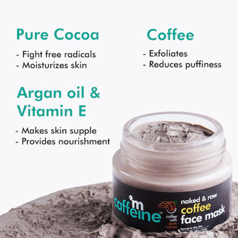 Tan Removal Coffee Face Mask-Cleanses Pores & Controls Excess Oil 100g