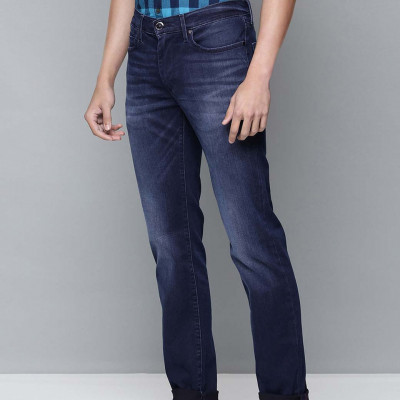 Men Blue 511 Slim Fit Light Fade Stretchable Jeans